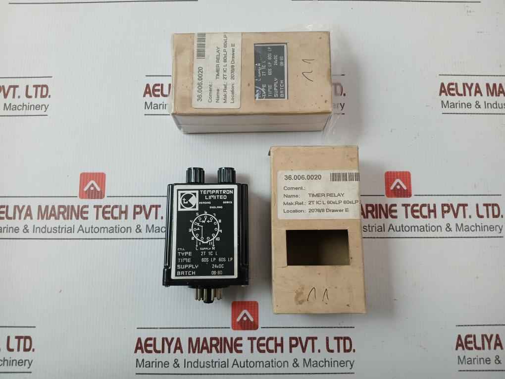 Tempatron Time Relay 24Vdc 2T 1C L