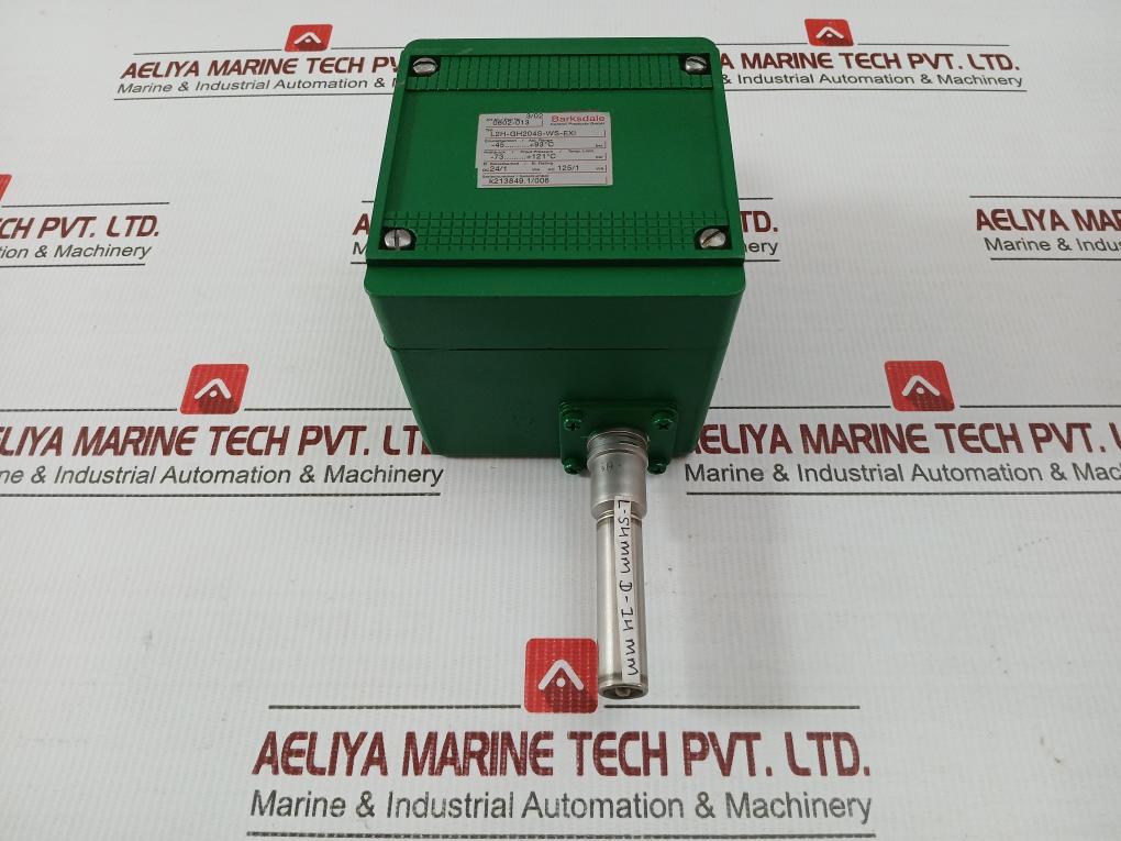 Temperature Switch -45........+93°C Bar Dc 24/1 V/A Barksdale L2H-gh204S-ws-exi