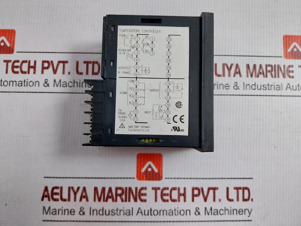 Temperature Controller Pxr5Tcy1-8W000-c Fuji Electric 100-240Vac/50-60Hz