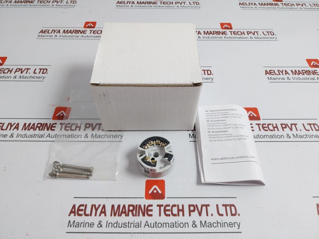Temperature Head Transmitter Tmt187-a31Fia Endress+Hauser Input-8-35V