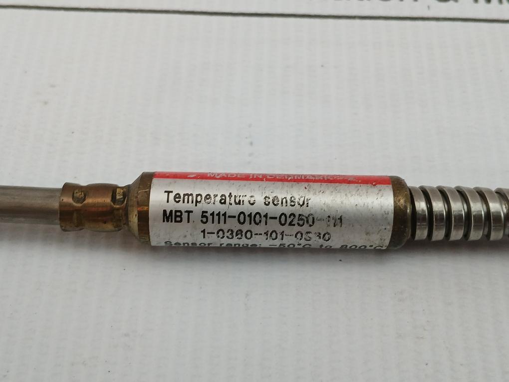 Temperature Sensor Mbt 5111-0101-0250-111 Danfoss 3.5-meter 50˚C To 800˚C