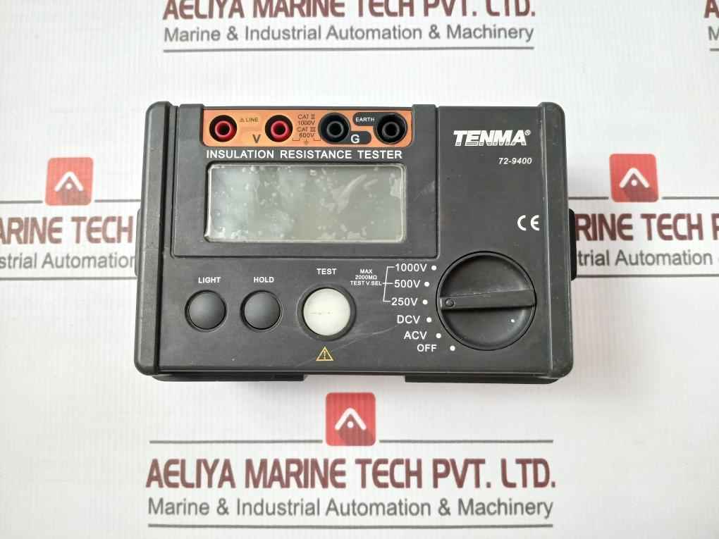 Tenma 72-9400 Insulation Resistance Tester 250V-1000V
