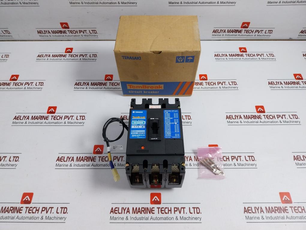 Terasaki-175A-Ac600V-Dc250V-50-60Hz-27-Cm-2-pole-Circuit-Breaker-Xs225Ns-208484-1