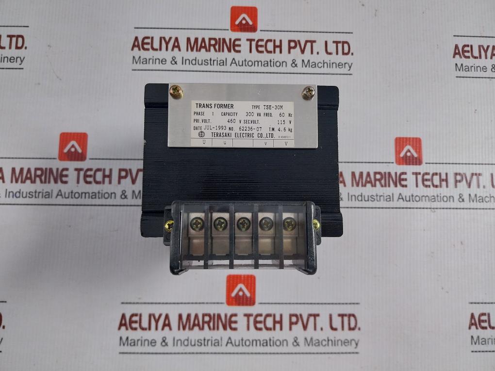 Terasaki-Electric-460V-60Hz-D-454073-1-Power-Transformer-Tse-30M-1Ph-208499-5