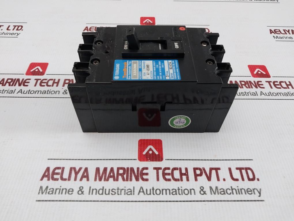 Terasaki-Molded-Case-Circuit-Breaker-Ac600v-3-Pole-50a-Xs50nn-4