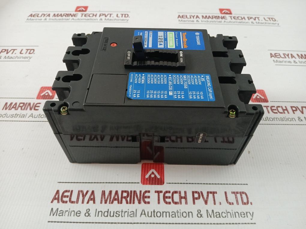 Terasaki-Tembreak-Dc250V-125A-3-Poles-Circuit-Breaker-Xe225Ns-209008-7