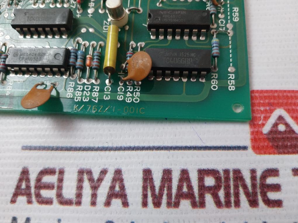 Terasaki ECB-321 Printed Circuit Board K/76Z/1-001C Used
