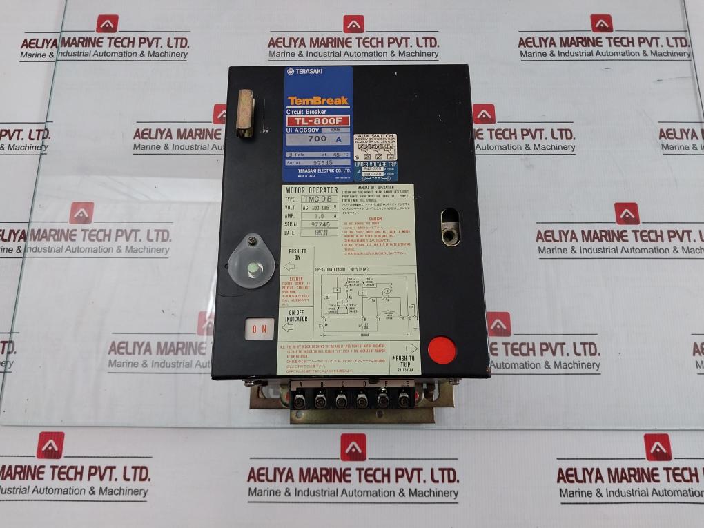 Terasaki Electric Ac690V 60Hz 3 Poles Motor Operator For Circuit Breaker Tmc9B