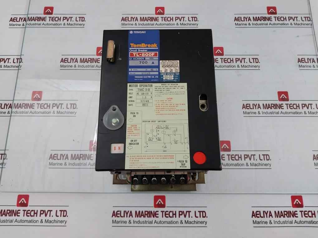 Terasaki Electric Ac690V 60Hz 3 Poles Motor Operator For Circuit Breaker Tmc9B