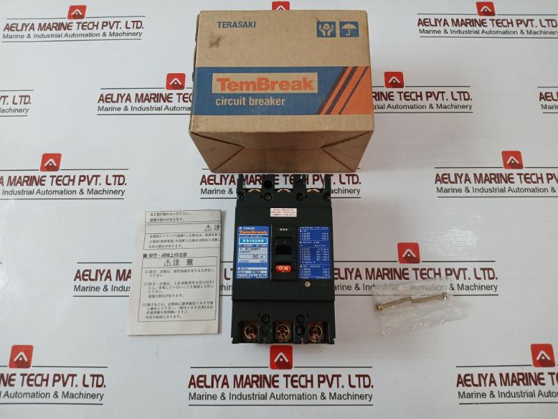 Terasaki Electric Xs100Nb Tembreak Circuit Breaker 3 Pole 60A Ac690V 50-60Hz