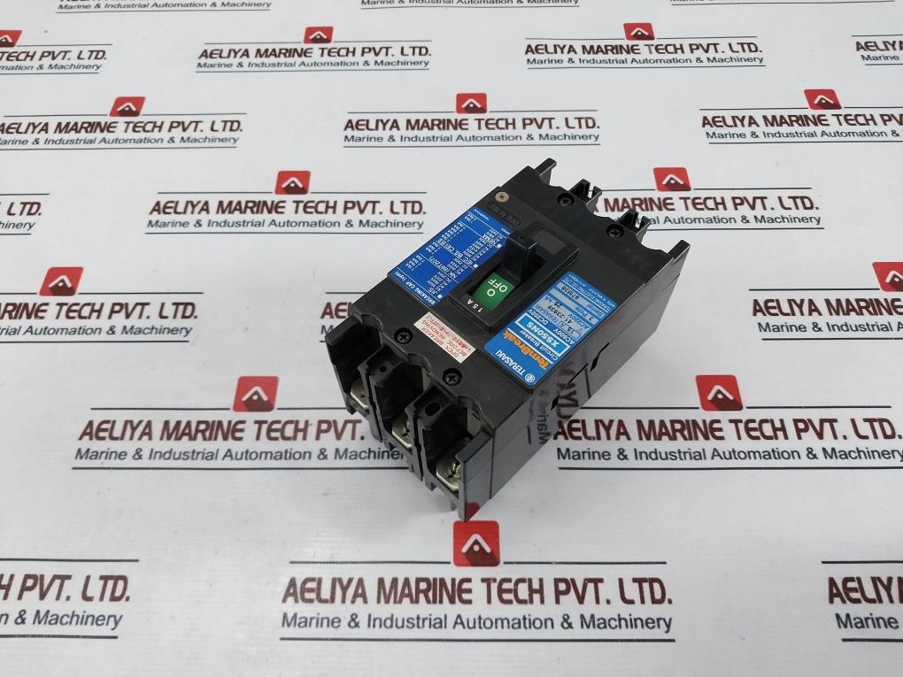 Terasaki Electric Xs50Ns Circuit Breaker 15A Ac600V Dc250V 3 Pole