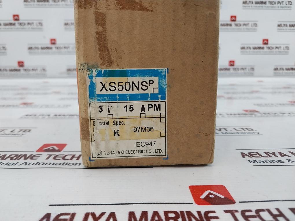 Terasaki Electric Xs50Ns Circuit Breaker 15A Ac600V Dc250V 41-23939 Iec947