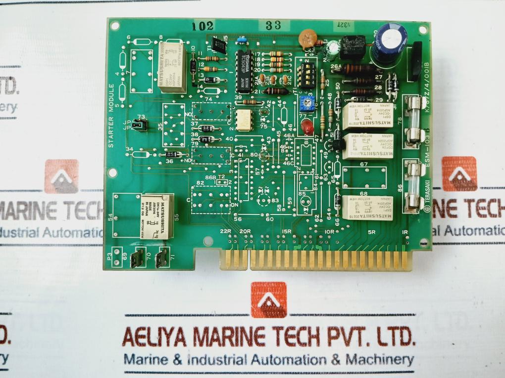 Terasaki Esm-103 B Starter Module Pcb Card