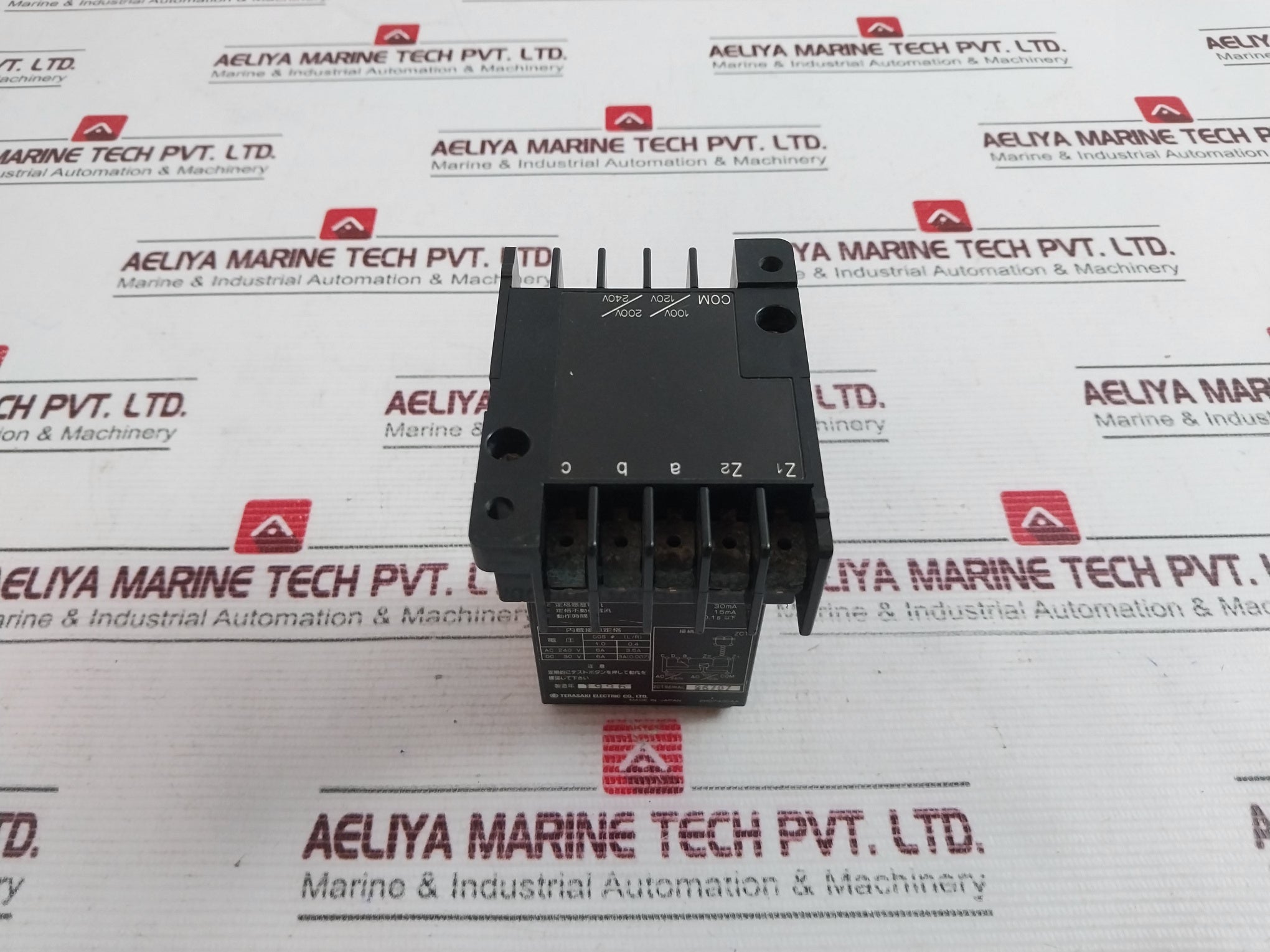 Terasaki Tzs-hd Earth Leakage Relay Ac 100/200V 30Ma 2H0743Saa