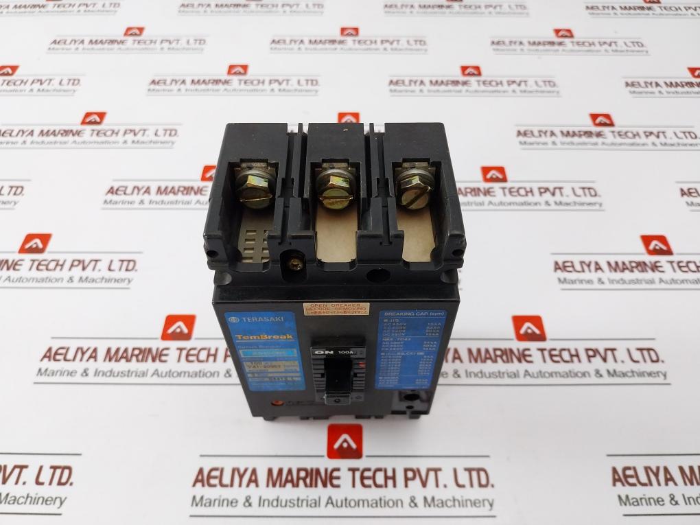 Terasaki Xs100ns Low Voltage Circuit Breaker 3 Poles Tembreak