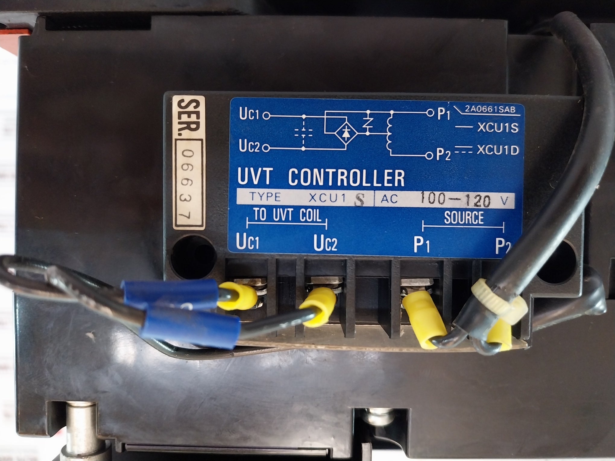 Terasaki Xs800Cs 3 Pole Tembreak Circuit Breaker Ac 690V 800A 2H1035Saa