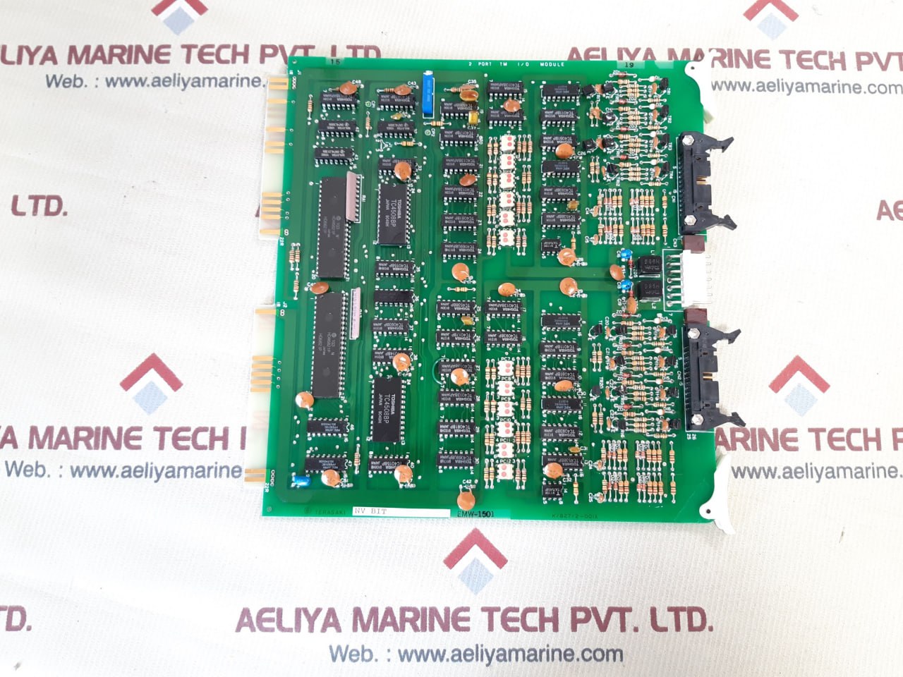 Terasaki Electric Emw-1501 2 Port Printed Circuit Baoard I/O Module K/827/2-001A