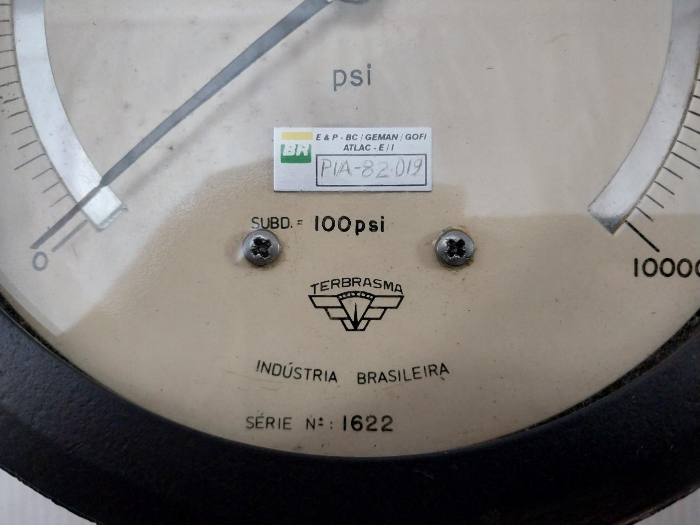 Terbrasma 0-10000 Psi Digital Pressure Transmitter