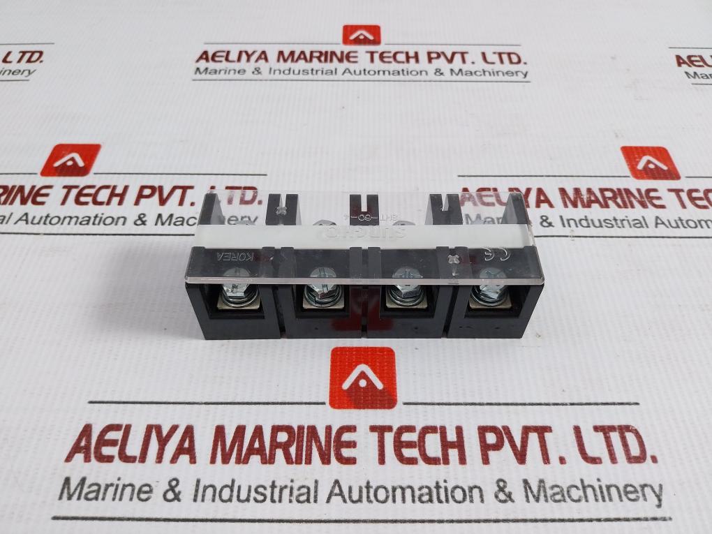 Terminal Block 60 A 250Vac Sungho Sht-60-4