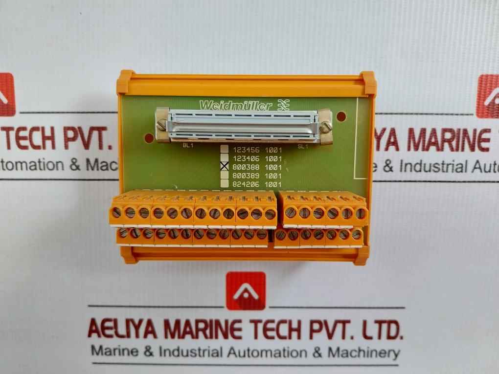Terminal Block Interface Module Weidmuller 800388 1001
