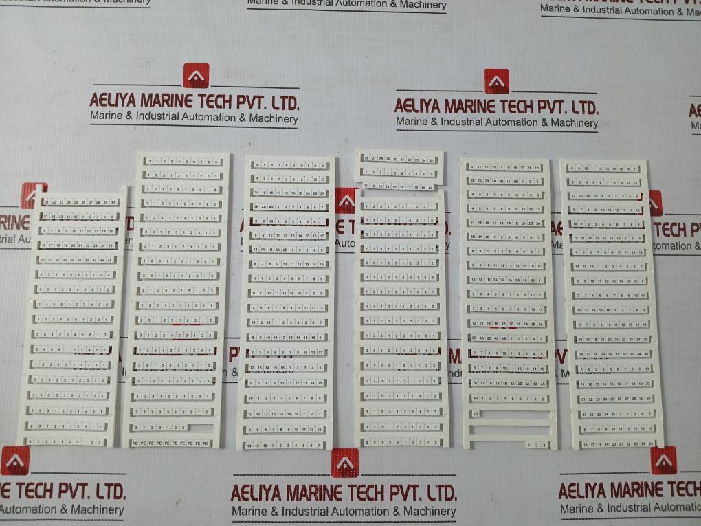 Terminal Block Marker Kit Weidmuller Dek 5/6 Mc Neutral Terminal
