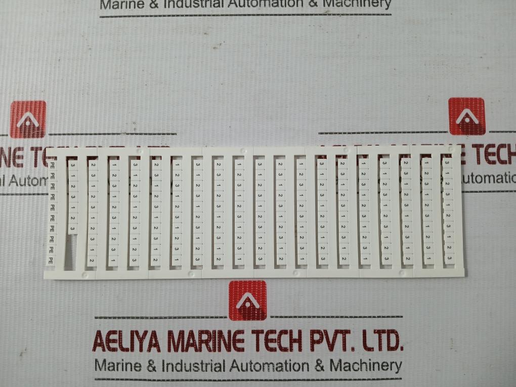Terminal Block Marker Kit Weidmuller Dek 5/6 Mc Neutral Terminal