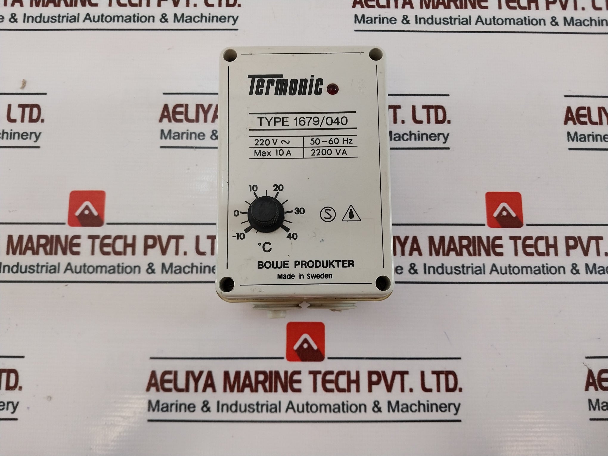 Termonic 1679/040 Thermostat 10A 220V~ 50/60hz