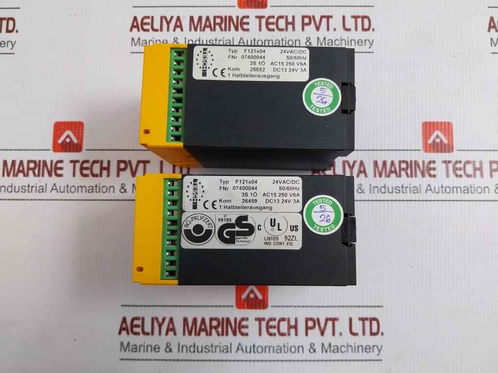 Tesch 24Vac/Dc-50/60Hz Safety Relay F121X04