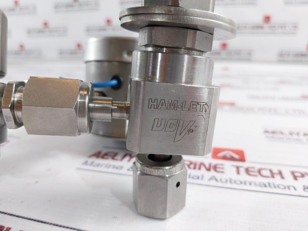 Tescom 44-2262-r92-875 Single Stage Pressure Regulator In 400 Psi Out 100 Psi