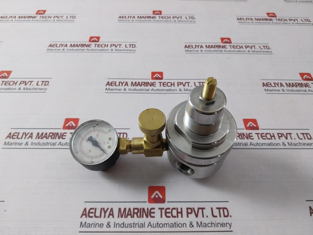 Regolatore Gas Tescom 64-2860KRT10 Con Manometro E Valvola In Titanio – Usato