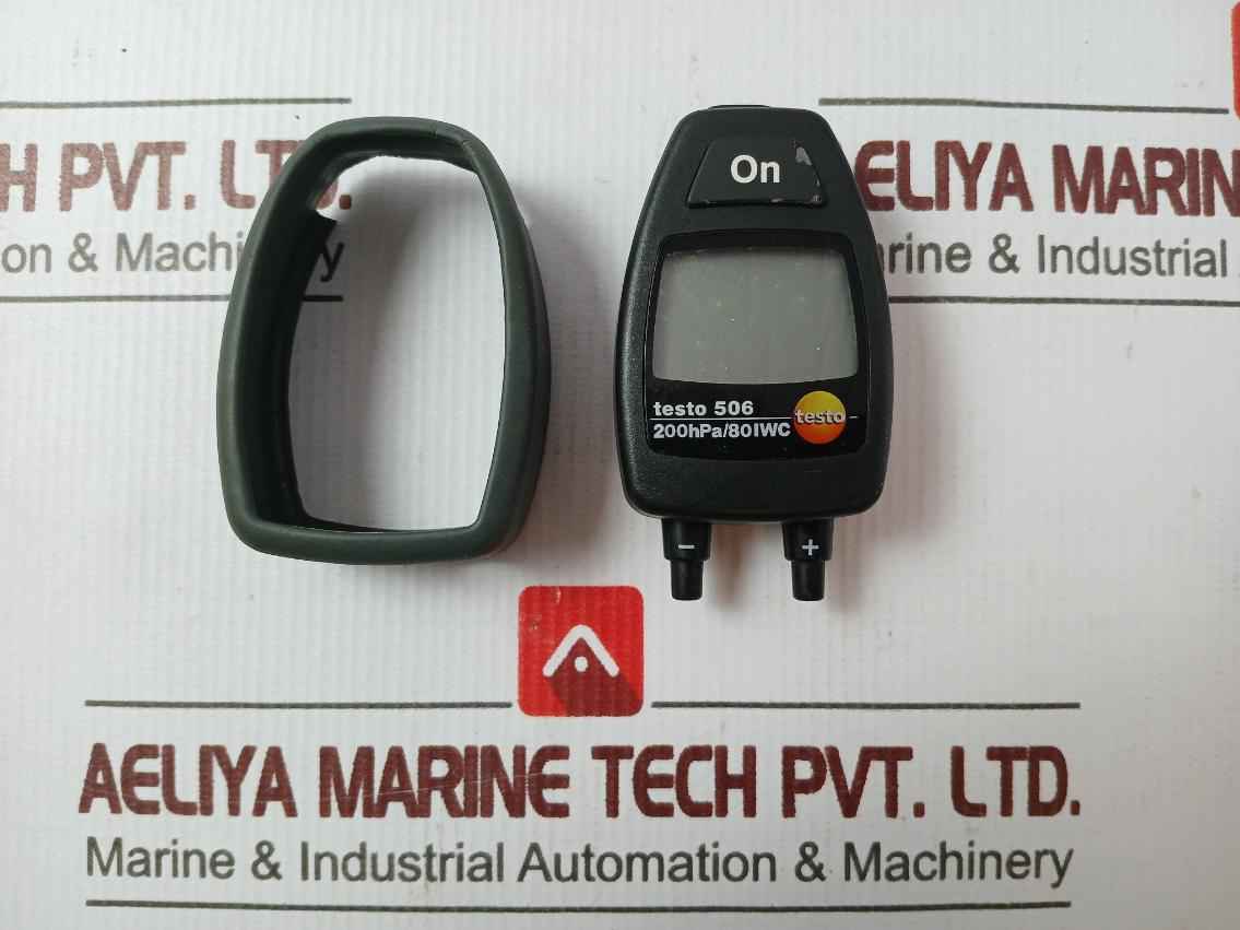 Testo 506 Electronic U-tube Manometer 200Hpa/80Iwc