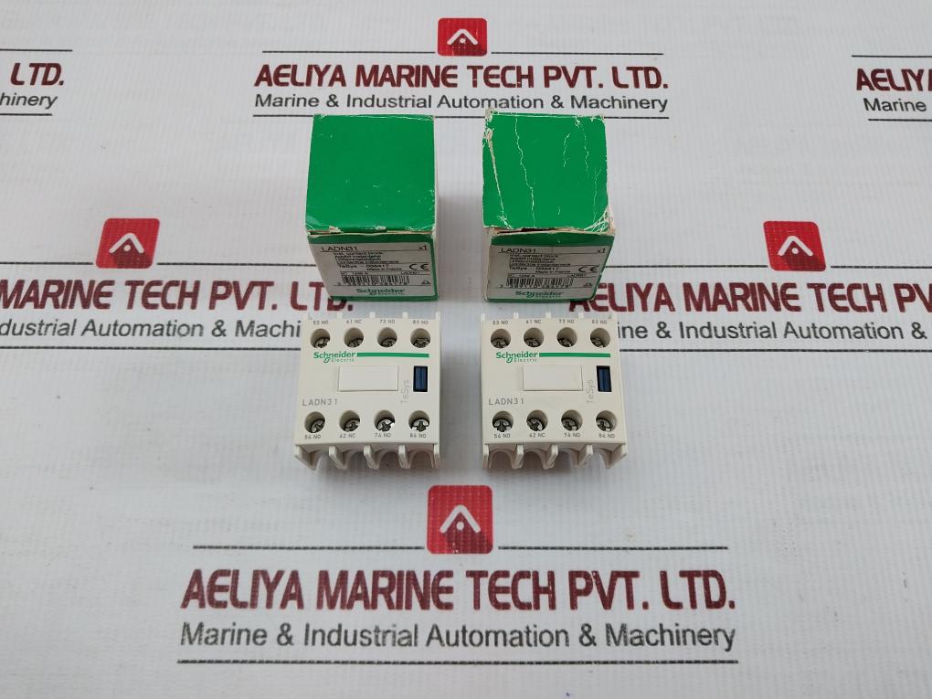 Tesys Auxiliary Contact Block Ladn31 Schneider Electric 690V 10A