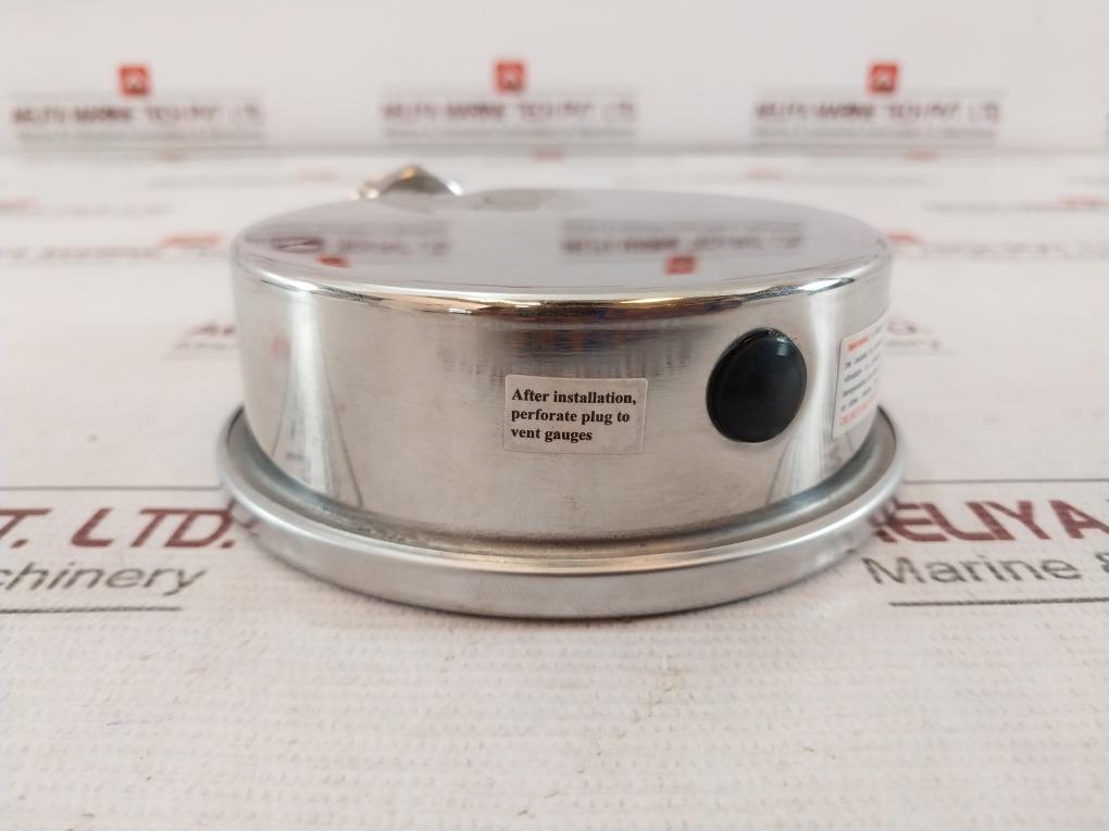 Tesz En 837.1 Pressure Gauge 0-350 Psi 0-25 Bar