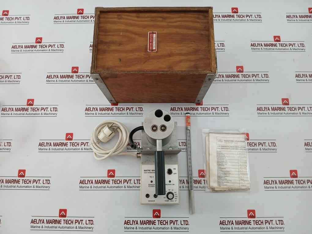 Tet3.1677 Portable Temperature Calibrator 220 Vac 50/60Hz Matre Maskin