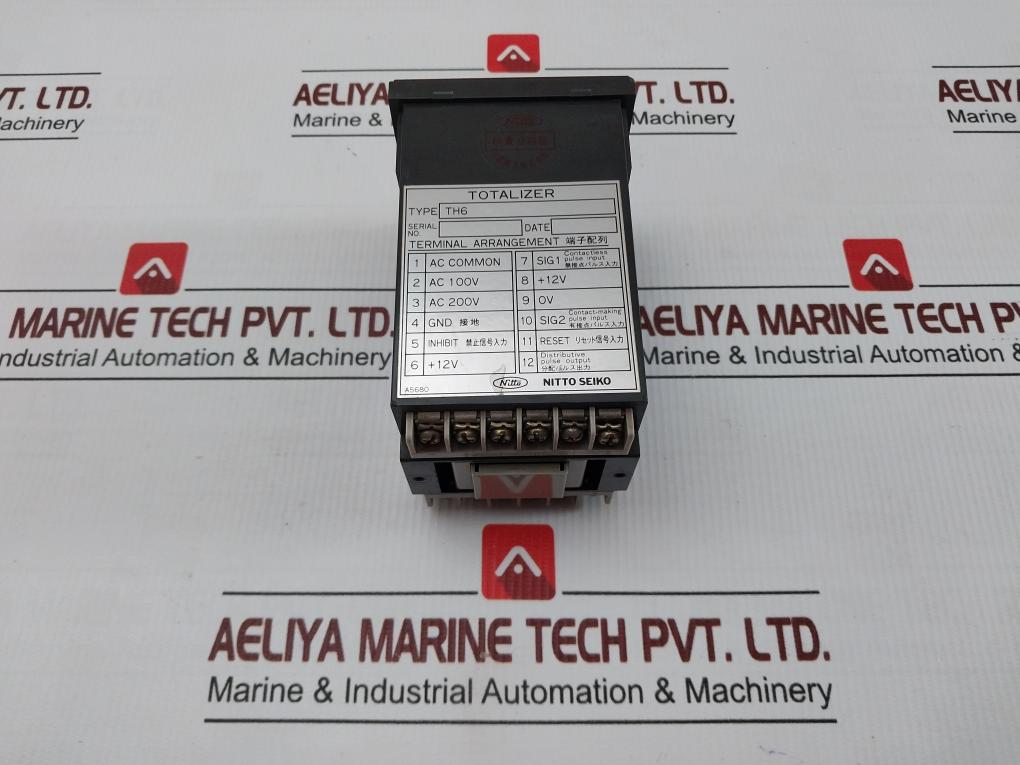 Th 6 Digital Totalizer Nitto Seiko