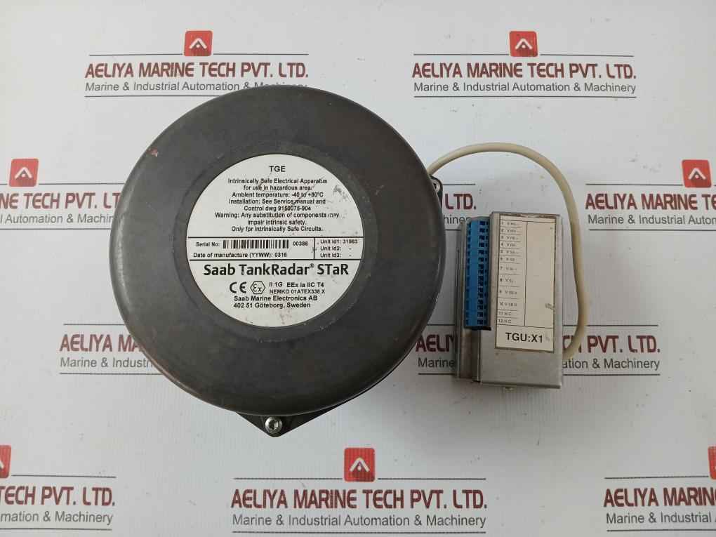 The Tank Level Radar -40 To +80°C Brand Saab Tankradar
