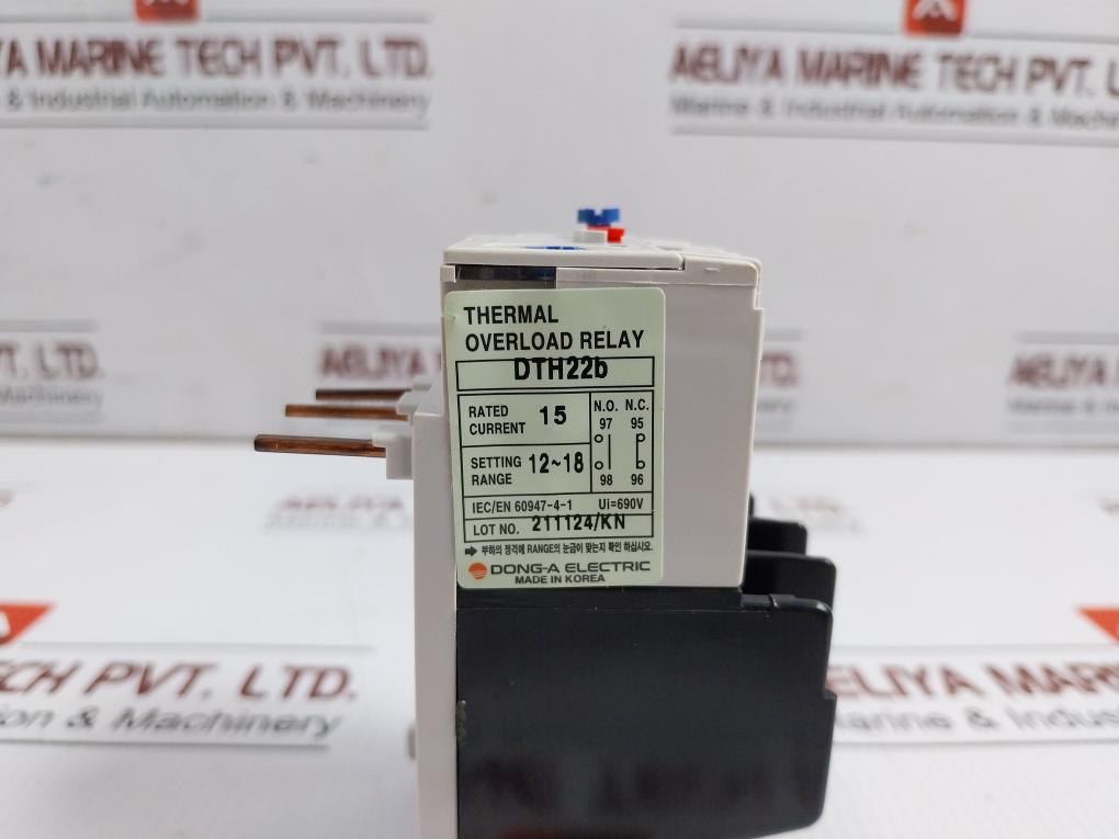 Thermal-Overload-Relay-690V-15A-Dong-a-Electric-Dth-22B-208991-9
