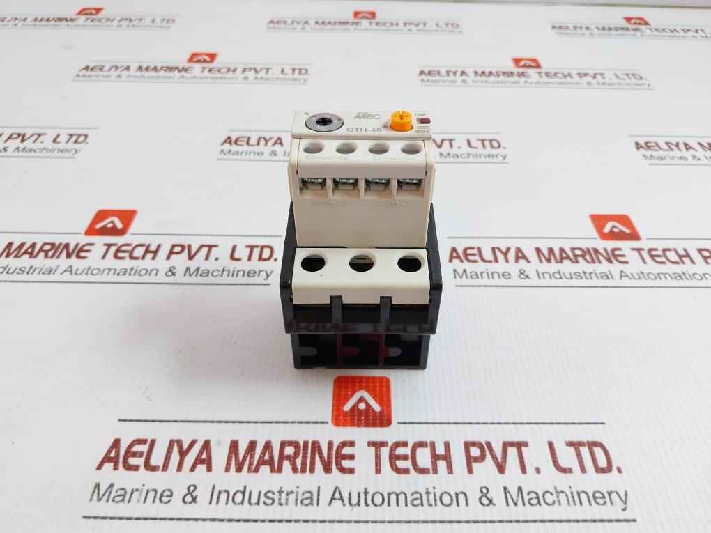 Thermal Overload Relay 600V Ac Ls Electric Gth-40 Meta Mec