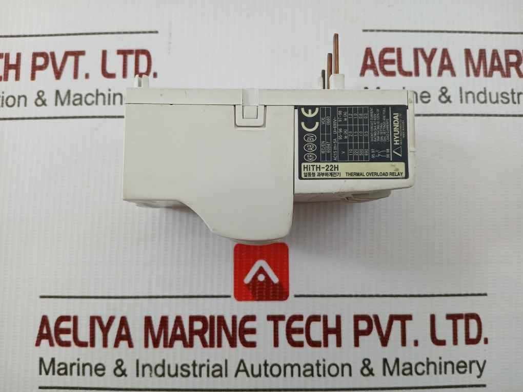 Thermal Overload Relay 690V/5A Hyundai Hith-22H