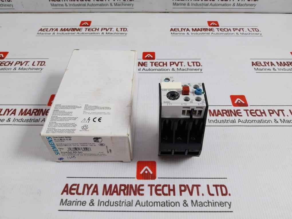 Thermal Overload Relay 690V Siemens 3Ua50 40-0G