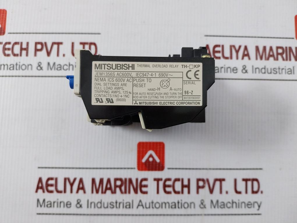 Thermal Overload Relay Ac600V Mitsubishi Electric Th-n20Kp