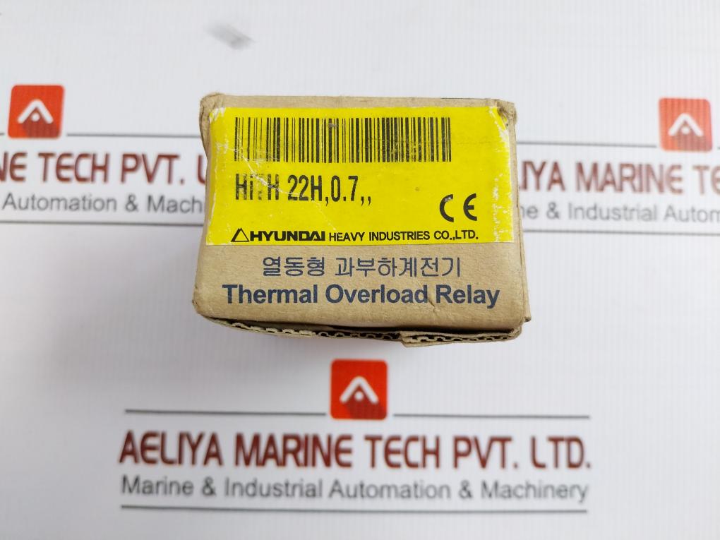 Thermal Overload Relay Hith-22H Hyundai 0.5-0.7A 690V