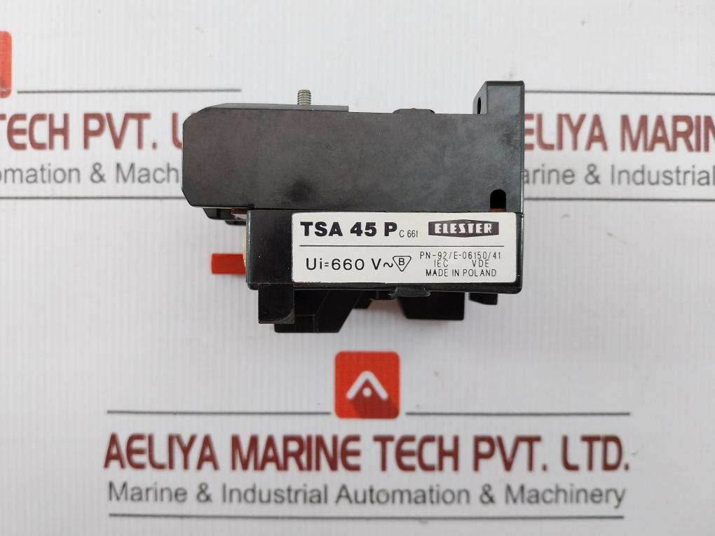 Thermal Overload Relay Tsa 45 P Elester 660V