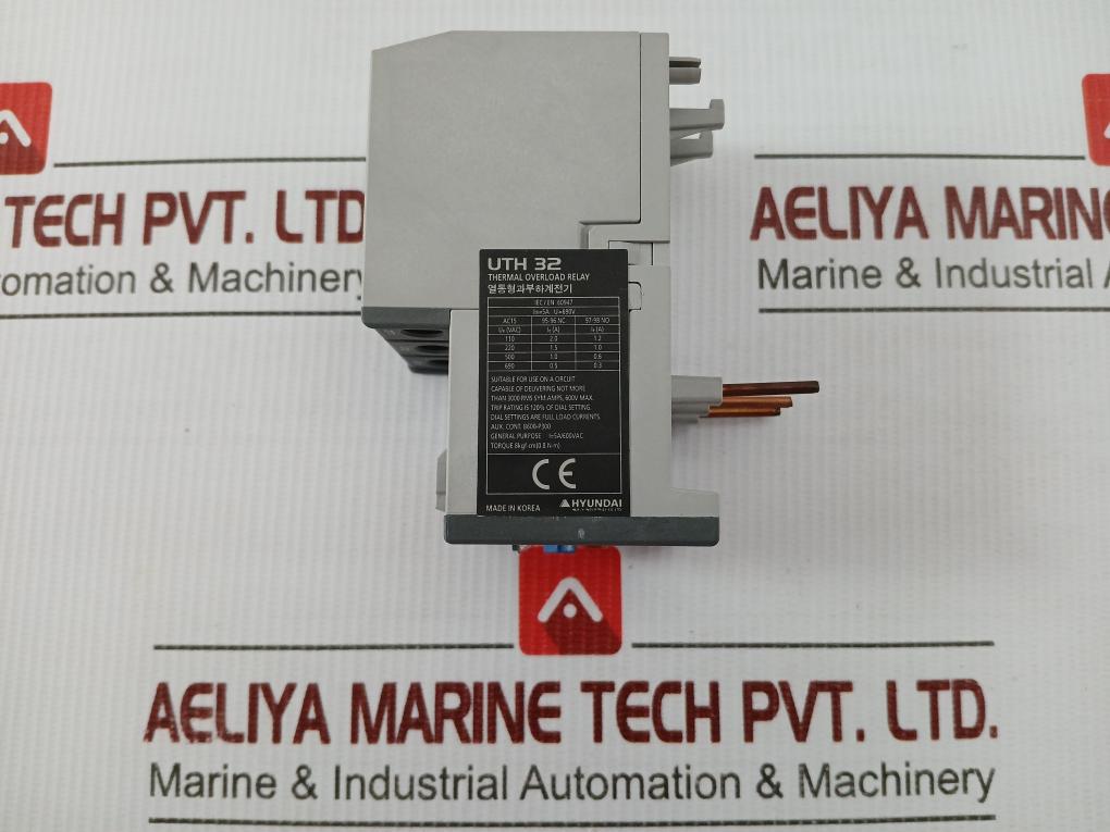 Thermal Overload Relay Uth 32H Hyundai 690V/5A