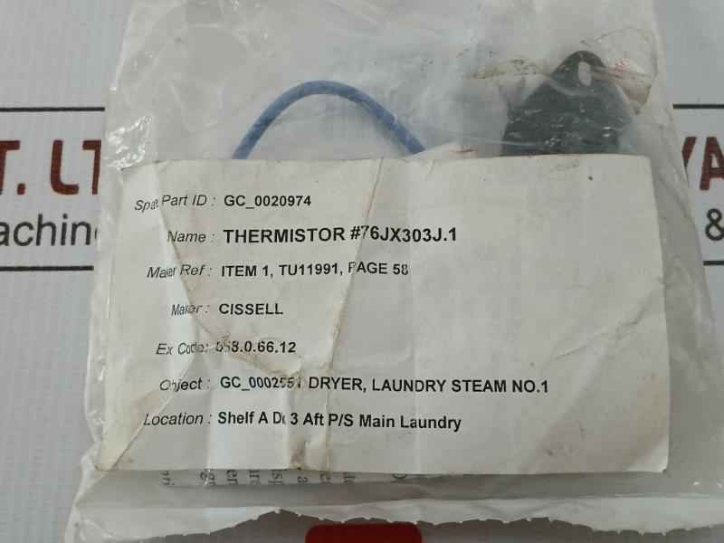 Thermistor Kit Tu11991K Cissell