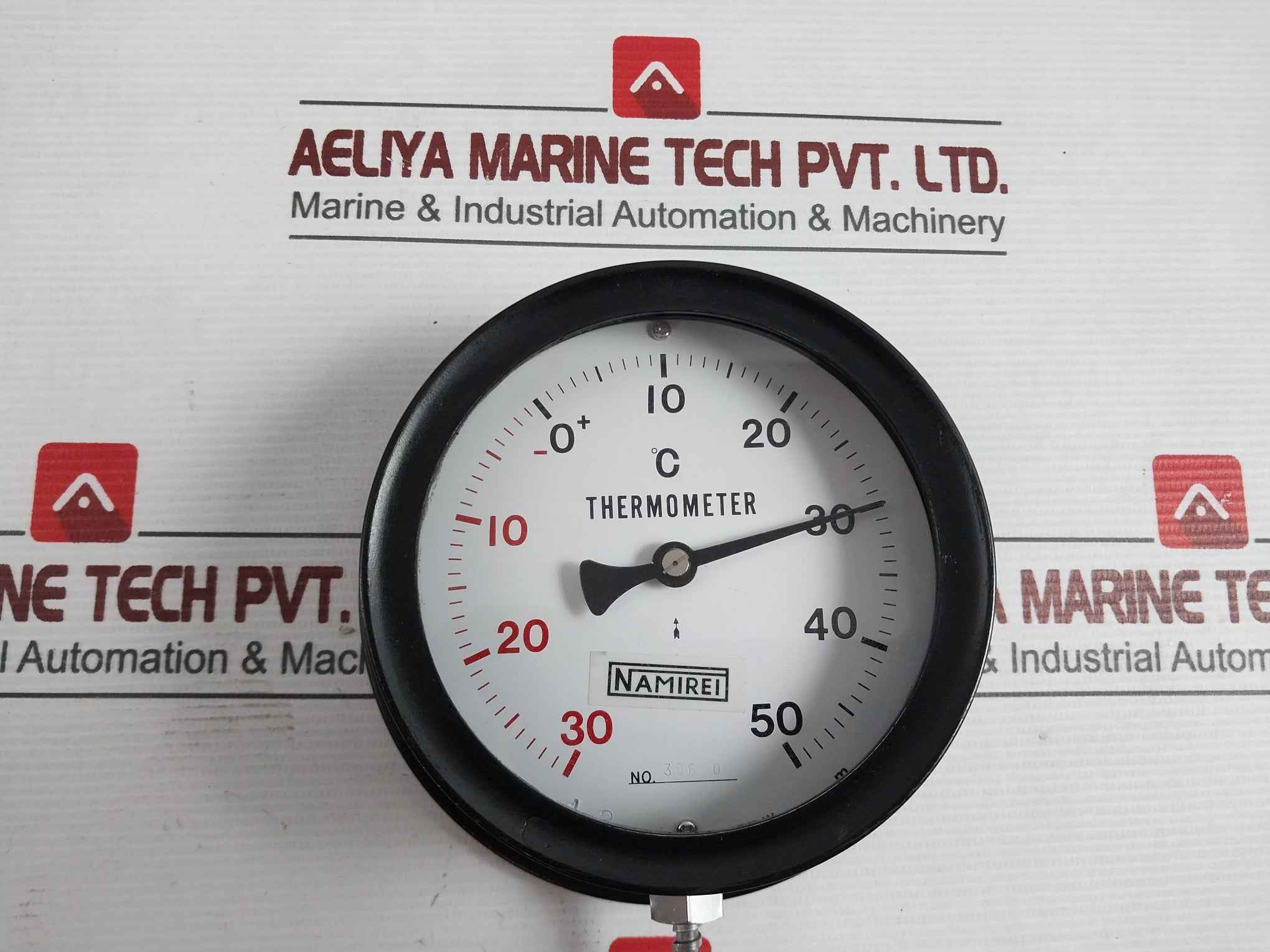 Thermometer L-200 Mm Cable Meter 12.5 Namirei -30 To 50°C