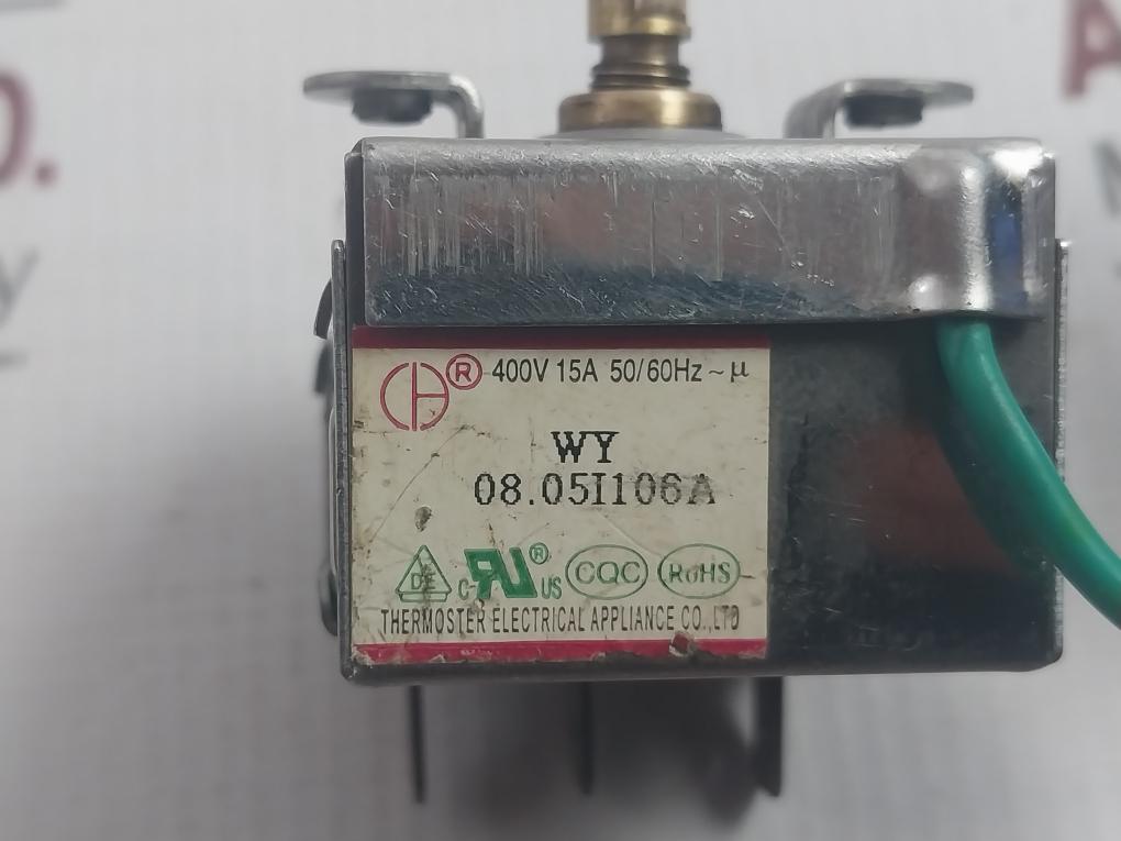 Thermoster Electrical Appliance Wy 08.05I106A Dishwasher Thermostat 400V 15A