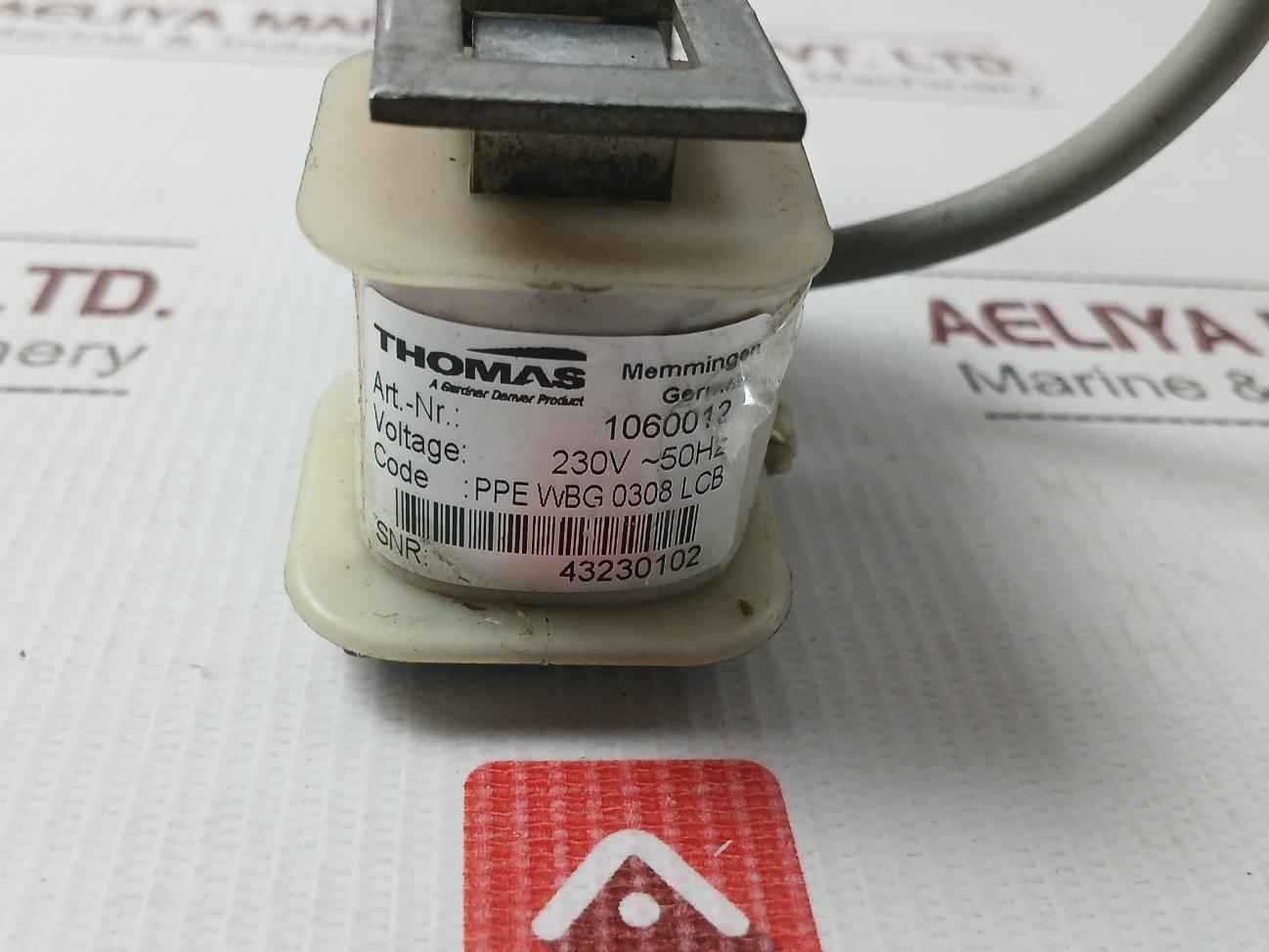 Thomas 1060012 Oil-less Vibrating Armature Compressor 230V-50Hz