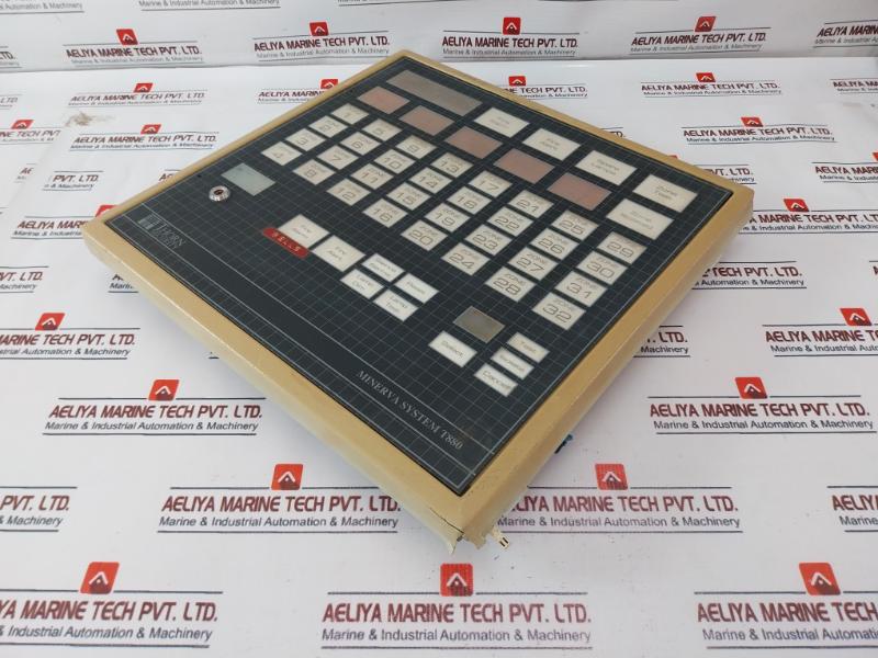Thorn Security T880 Minerva System Fire Alarm Control Front Panel