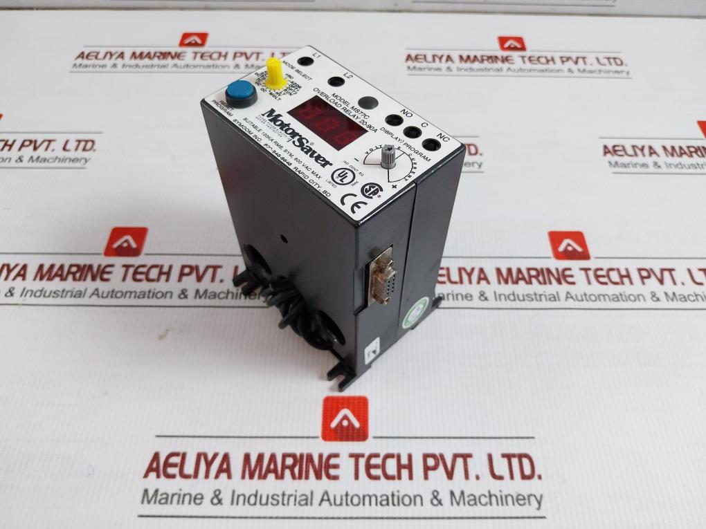 Three Phase Electric Motor Protector Relay 120-240Vac Symcom Ms77C